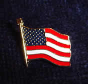 Medium Flag Pin / Tie Tac